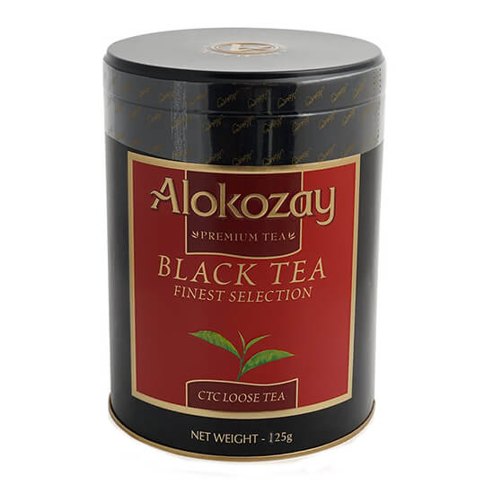 Alokozay Tin Black Tea finest selection 125 gm Alokozay Tin Black Tea finest selection 125 gm