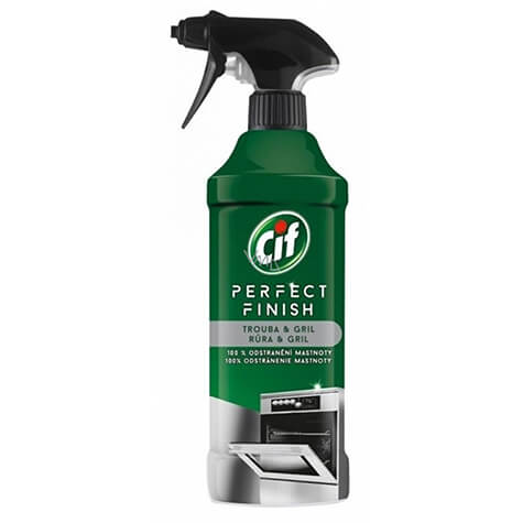 Cif Perfect Finish Oven and grill cleaner for resistant grease and burnt food remnants spray 435 ml Cif Perfect Finish Oven and grill cleaner for resistant grease and burnt food remnants spray 435 ml